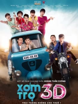 Poster phim Xóm Trọ 3D